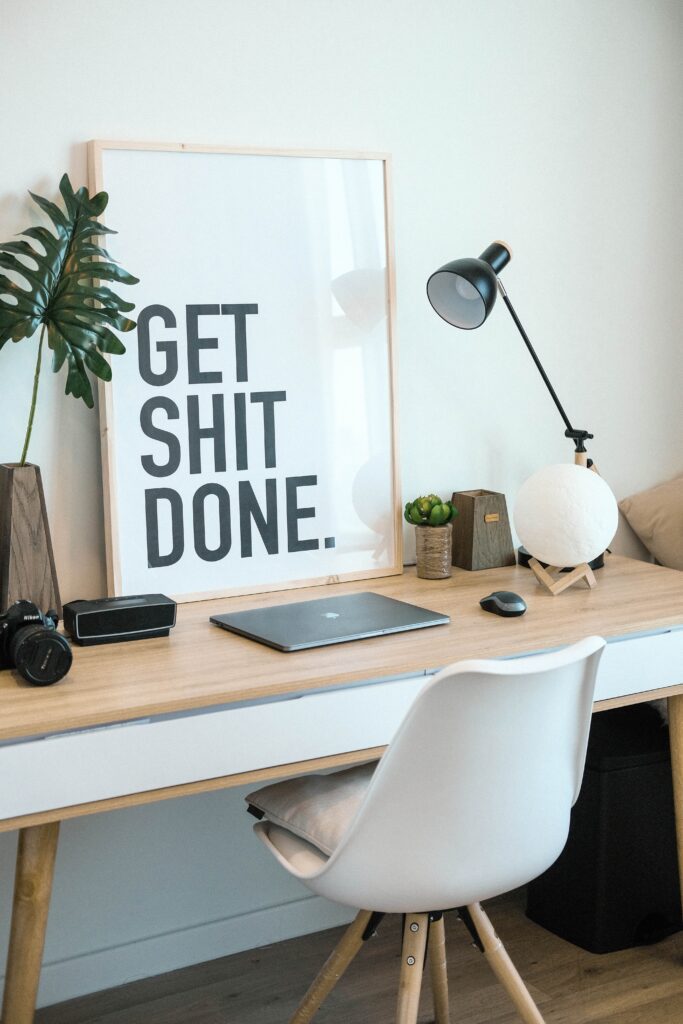 Get things done- productivity slogan