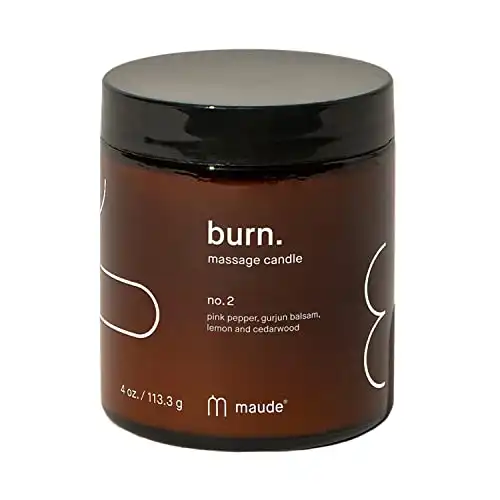 Maude Burn No. 2 - Jojoba Oil Massage Candle (4 oz)