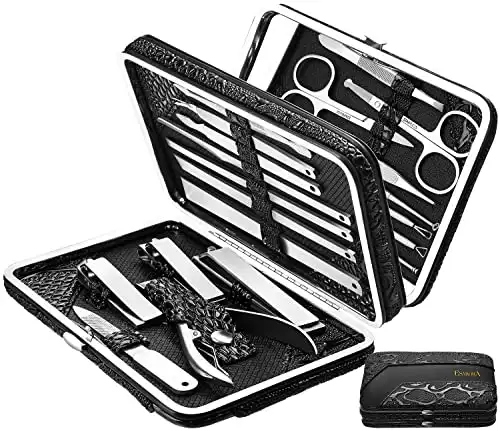 ESARORA Mani Pedi Grooming travel set